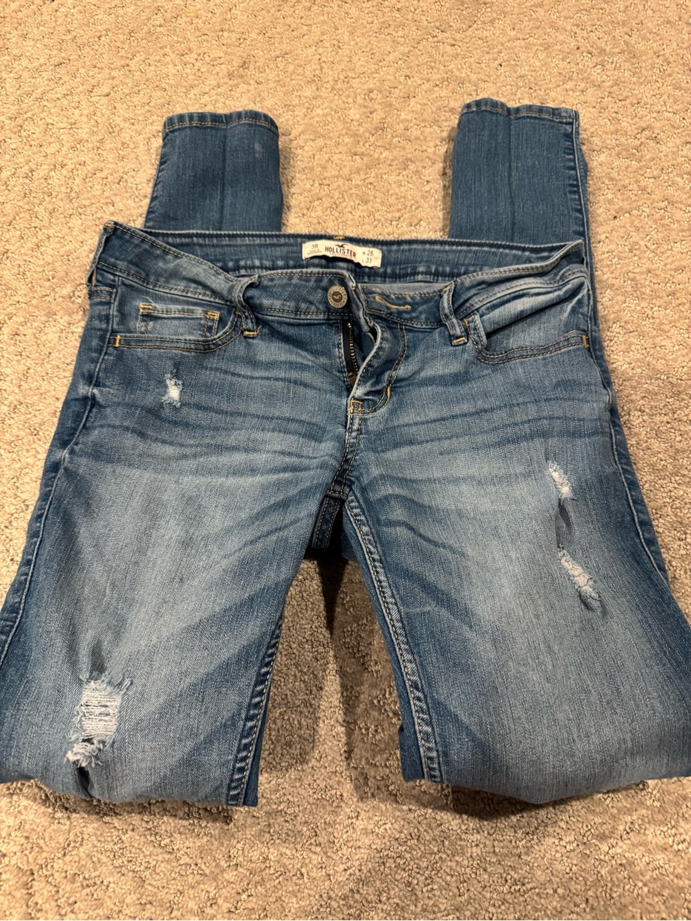 Hollister Skinny Jeans Waist 26
